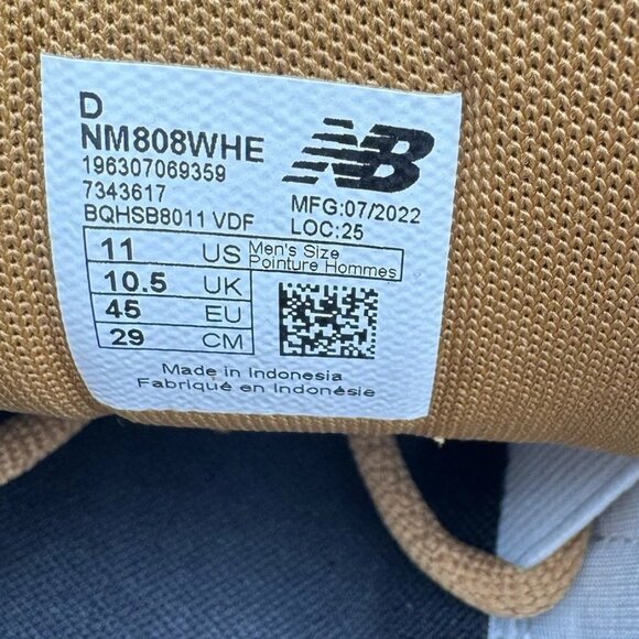 New Balance Numeric 808 Tiago Lemos Skate Shoes Men’s Size 11 NM808WHE Brown NEW - Picture 2 of 11